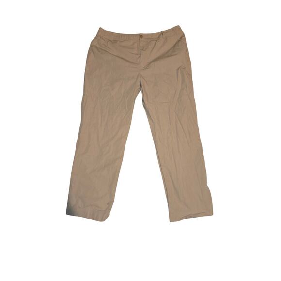 Lauren Ralph Lauren Women’s trousers tan brown khaki Pants Size 18w - Picture 3 of 5